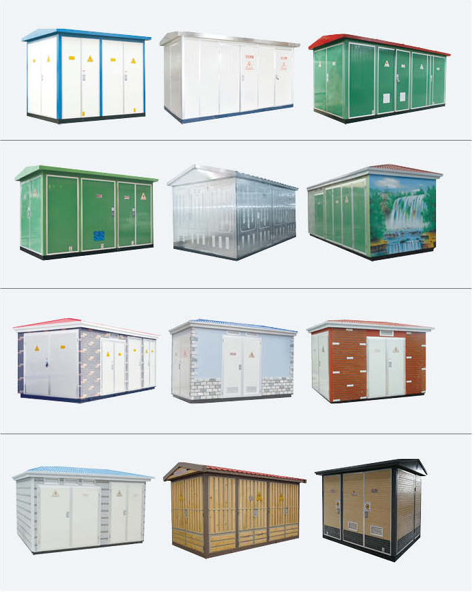 YB口-12/0.4高、低压预装式变电站(欧式) 产品展示图